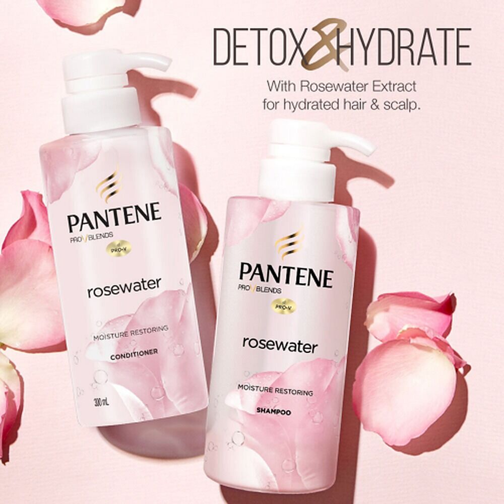 Pantene Pro-V Blends Rosewater Moisture Restoring Conditioner 530mL