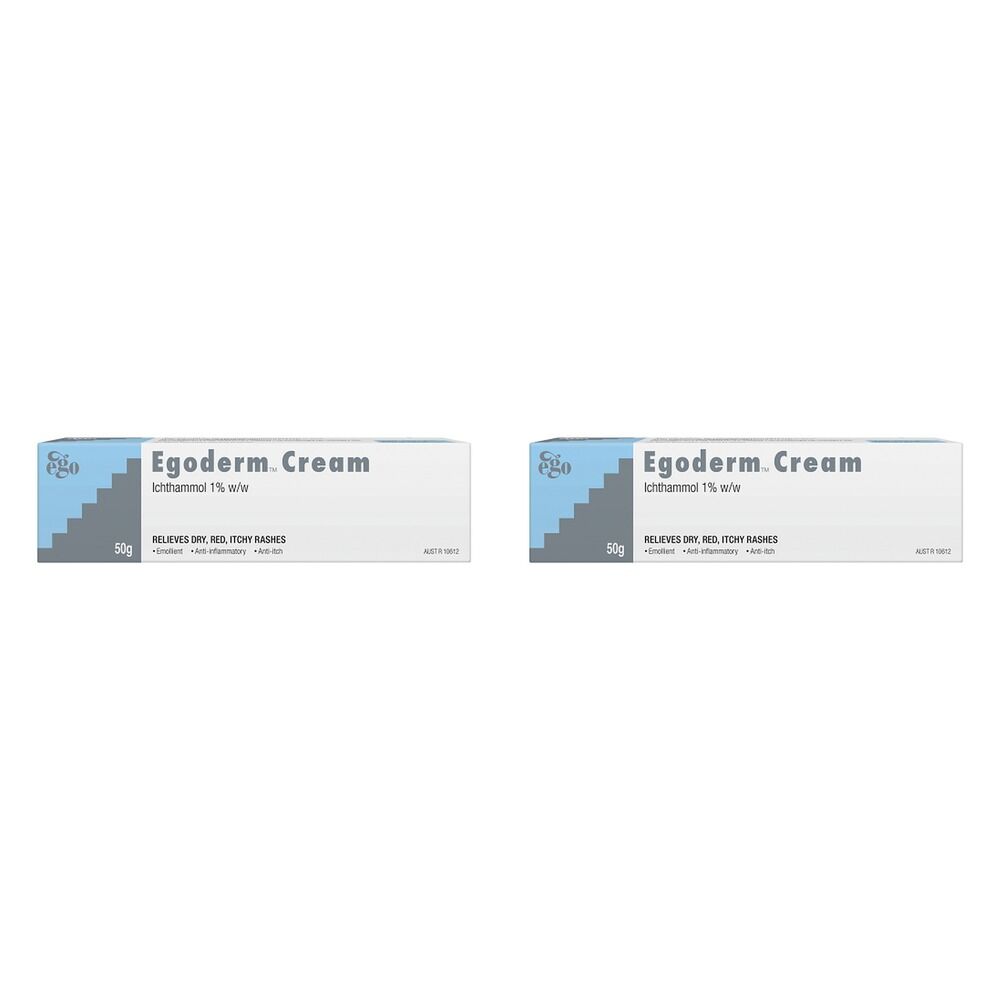 Ego Egoderm Cream 50g Pack of 2