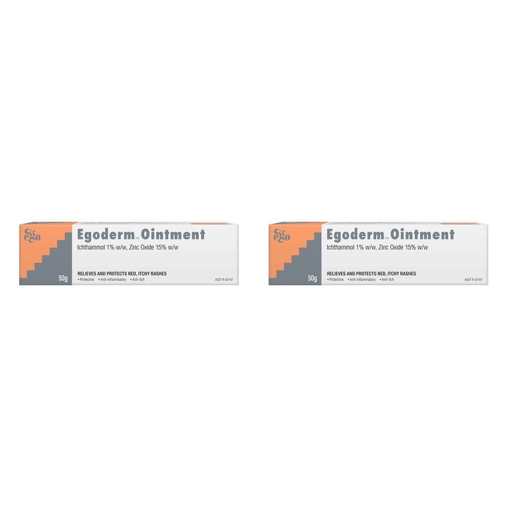 Ego Egoderm Ointment 50g Pack of 2