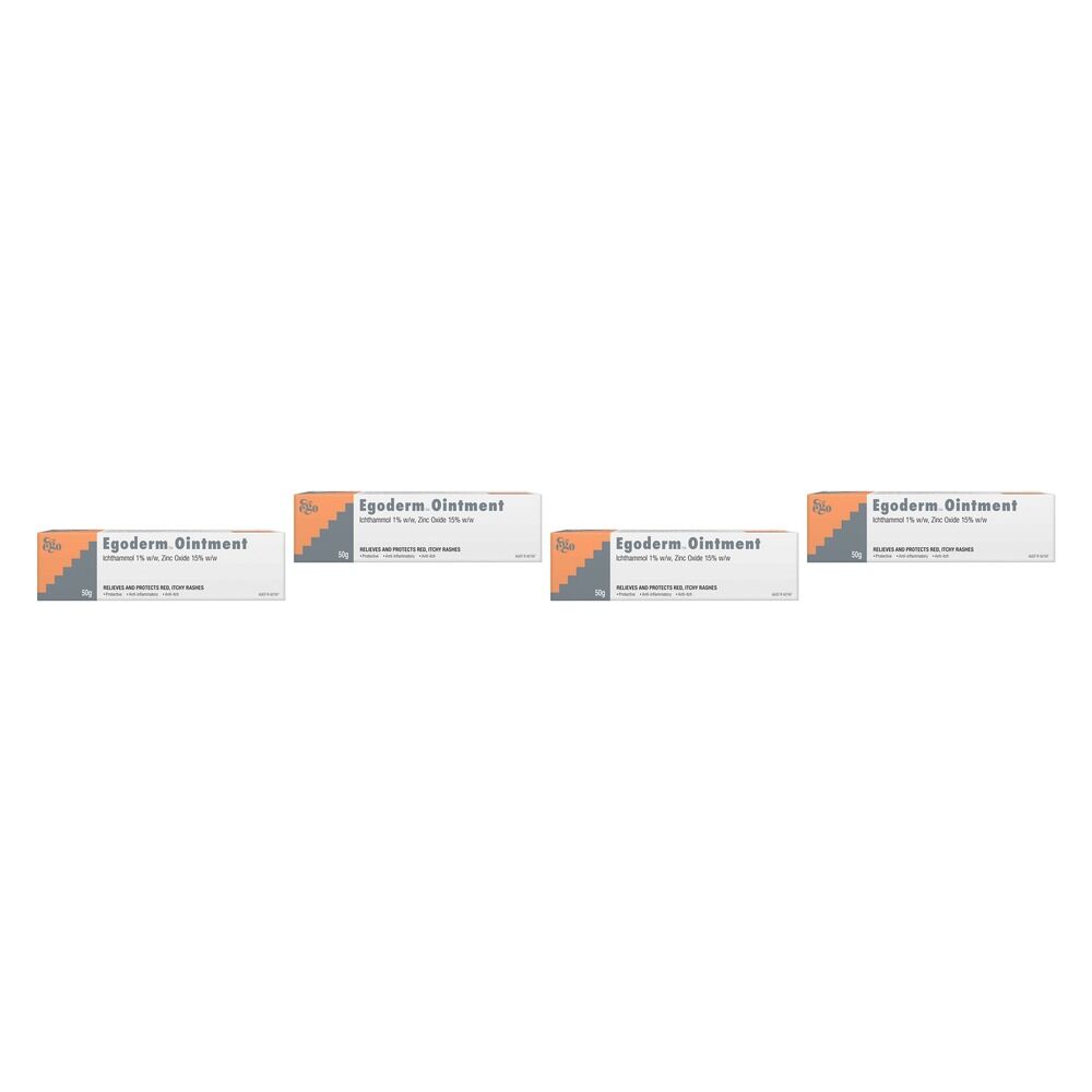 Ego Egoderm Ointment 50g Pack of 4