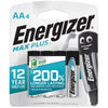 Energizer Max Plus AA Alkaline Batteries 4 Pack