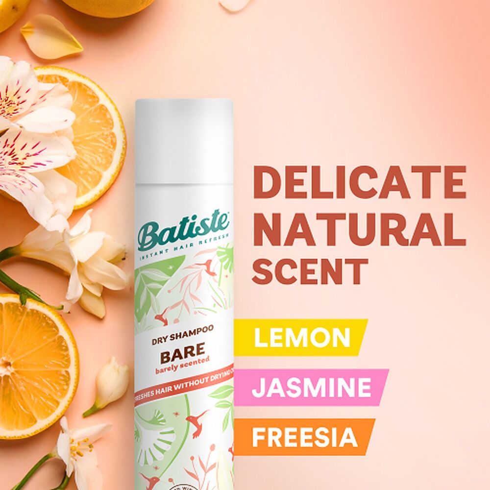 Batiste Bare Dry Shampoo 200mL