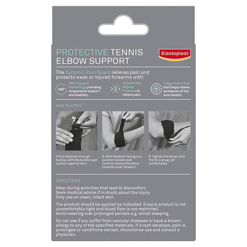 Elastoplast Sport Tennis Elbow Support Black
