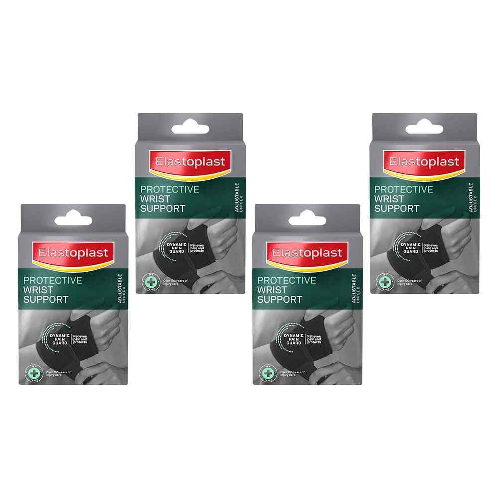 Elastoplast Adjustable Wrist Support Pack of 4