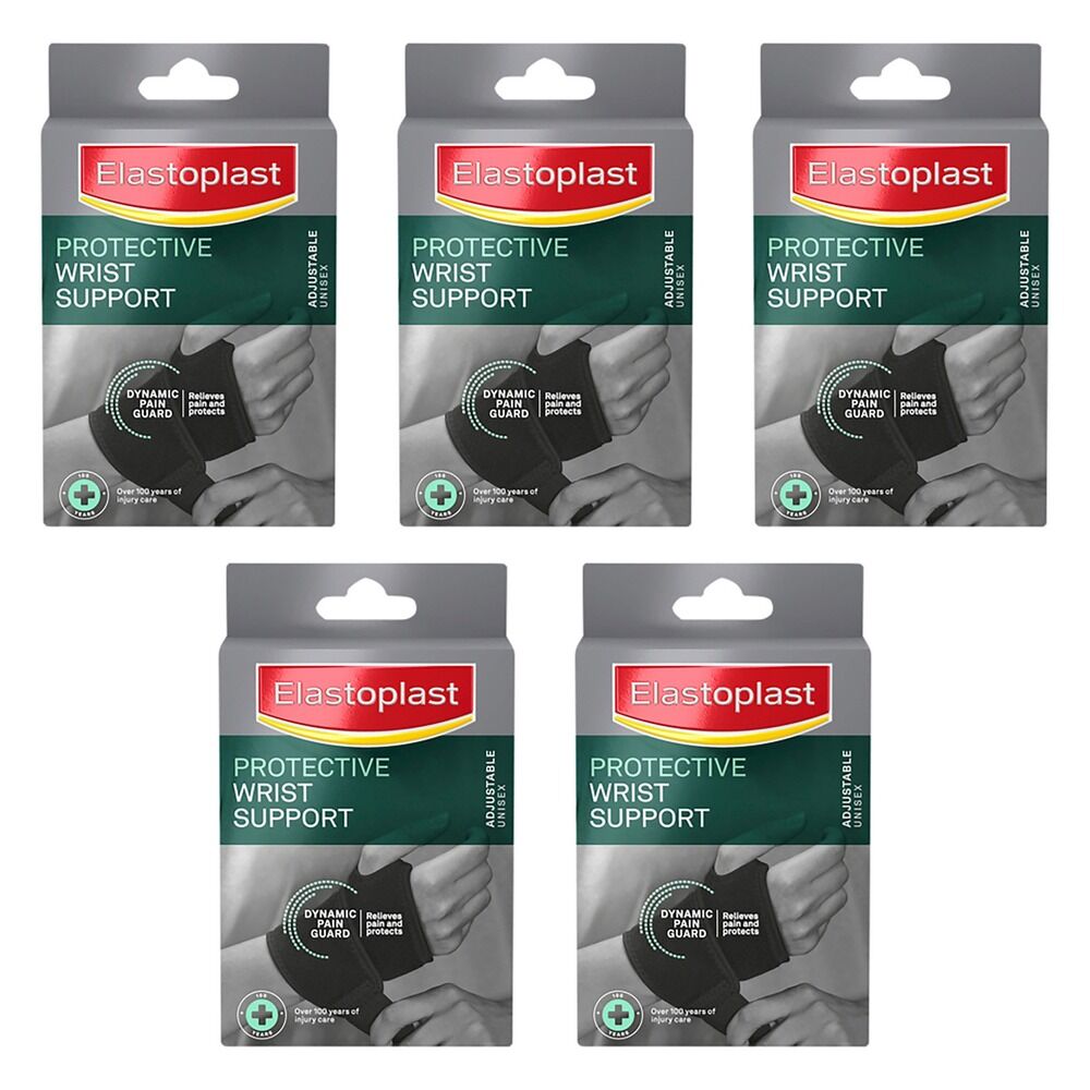 Elastoplast Adjustable Wrist Support Pack of 5