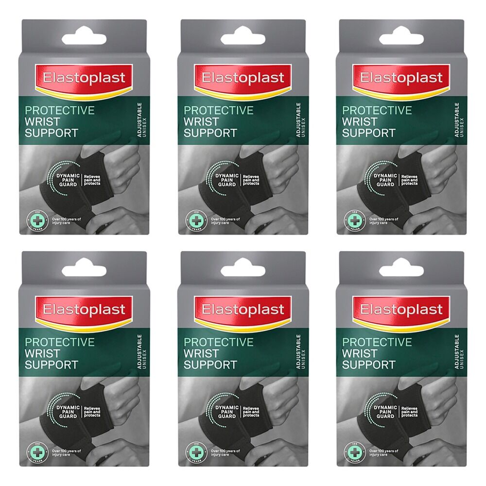 Elastoplast Adjustable Wrist Support Pack of 6