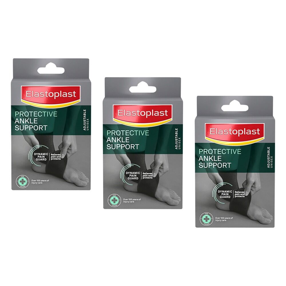 Elastoplast Protective Ankle Support Pack of 3
