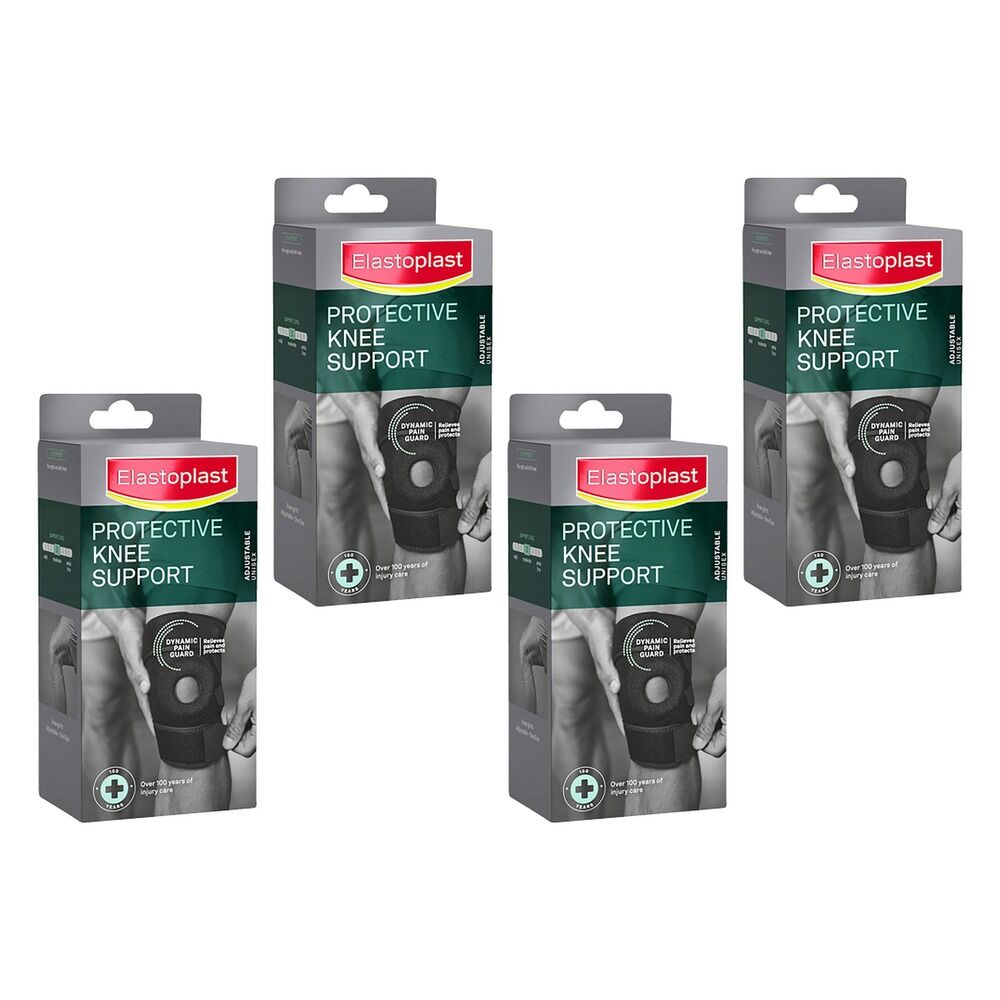 Elastoplast Sport Adjustable Knee Support Pack of 4