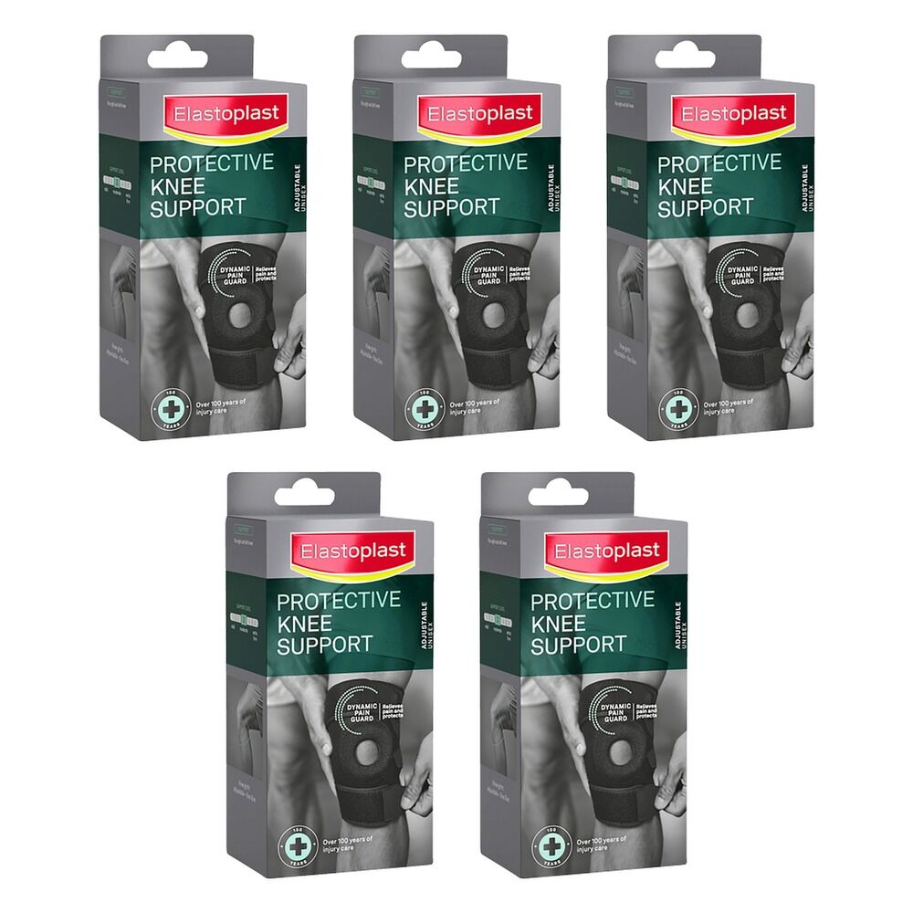 Elastoplast Sport Adjustable Knee Support Pack of 5