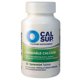Cal-sup Chew Spearmint 500mg 60 Tablets