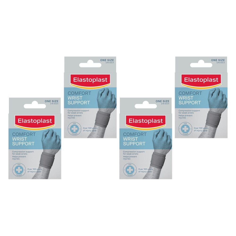 Elastoplast Comfort Wrist Support Pack of 4