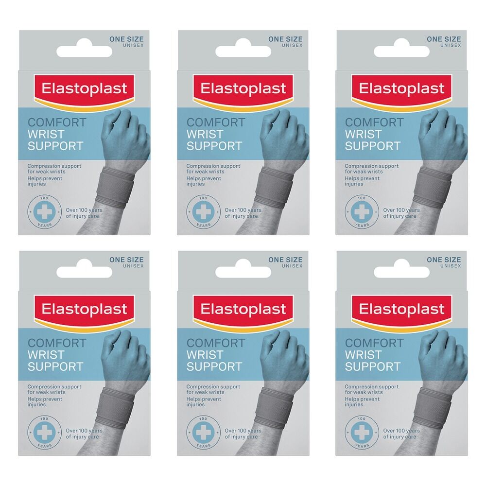 Elastoplast Comfort Wrist Support Pack of 6
