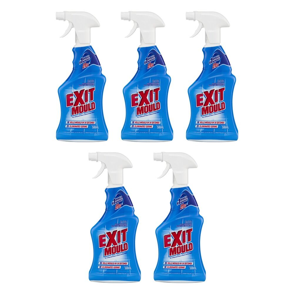 Exit Mould Spray 500mL x 6 Bundle of 5