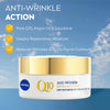 NIVEA Q10 Anti-Wrinkle + Replenishing Mature Day Cream SPF15 50mL