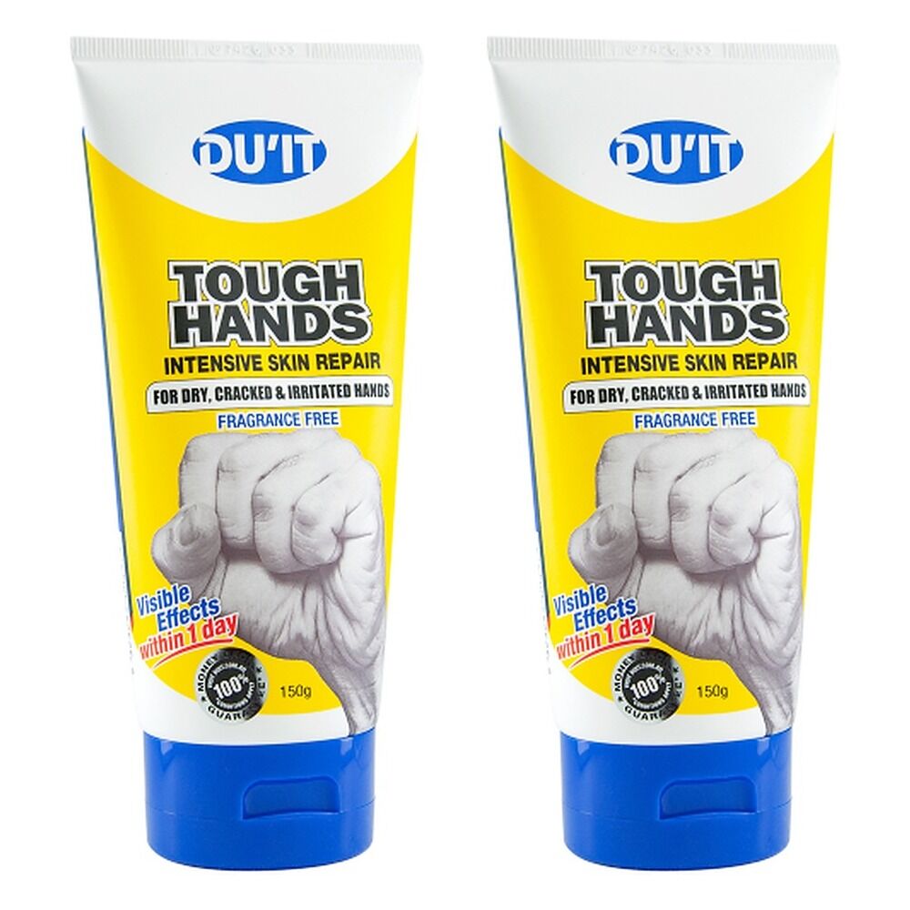DU'IT Tough Hands Fragrance Free 150g Pack of 2