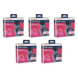 Bodichek Gel X Comfort Heat/Cold Pack, Medium, 13x28cm Bundle of 5
