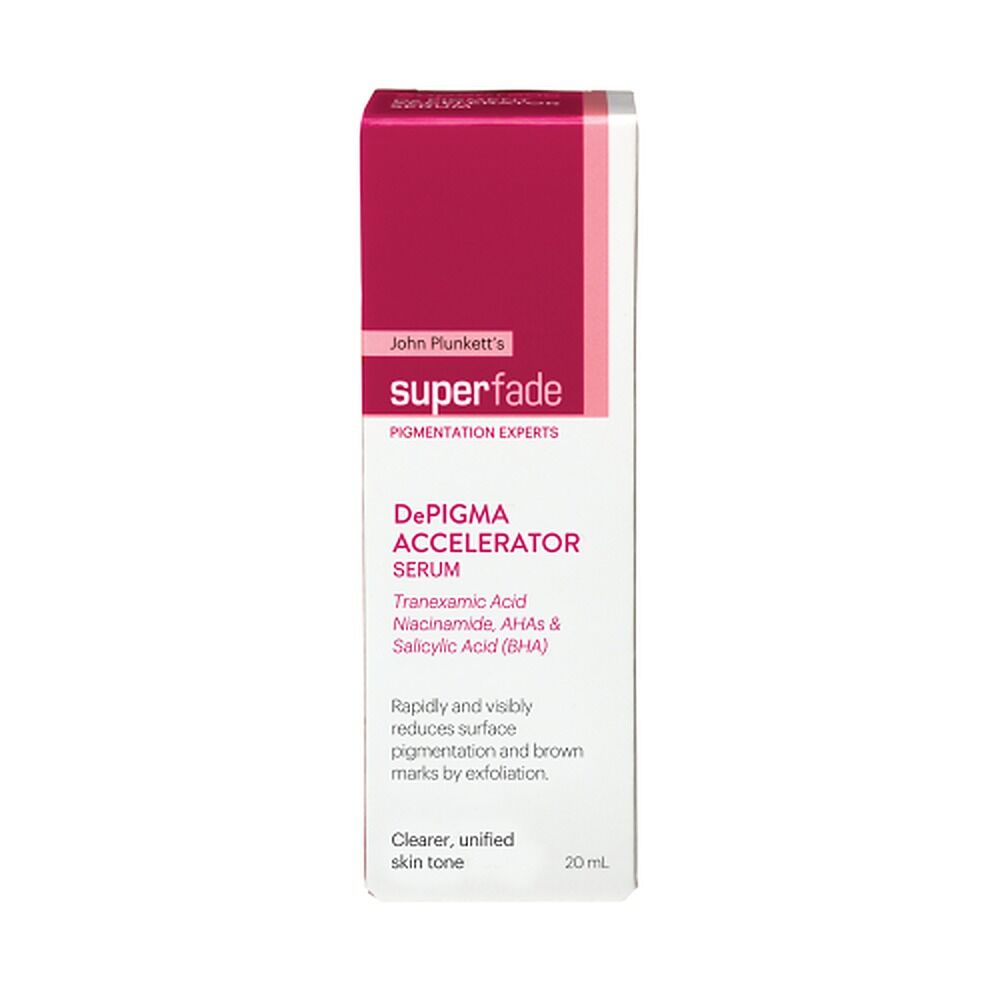 Plunketts Superfade DePigma Accelerator Serum 20mL