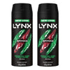 Lynx Deodorant Aerosol Africa 165mL Pack of 2