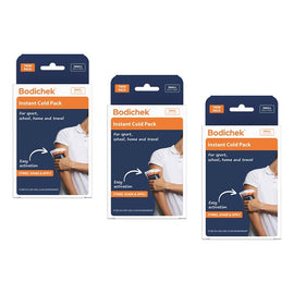 Bodichek Instant Cold Pack Small 9cm x 16cm Twin Pack Bundle of 3
