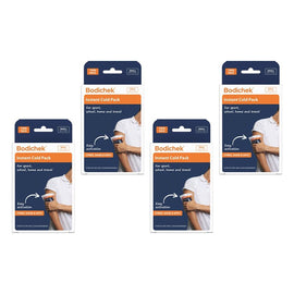 Bodichek Instant Cold Pack Small 9cm x 16cm Twin Pack Bundle of 4