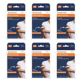 Bodichek Instant Cold Pack Small 9cm x 16cm Twin Pack Bundle of 6