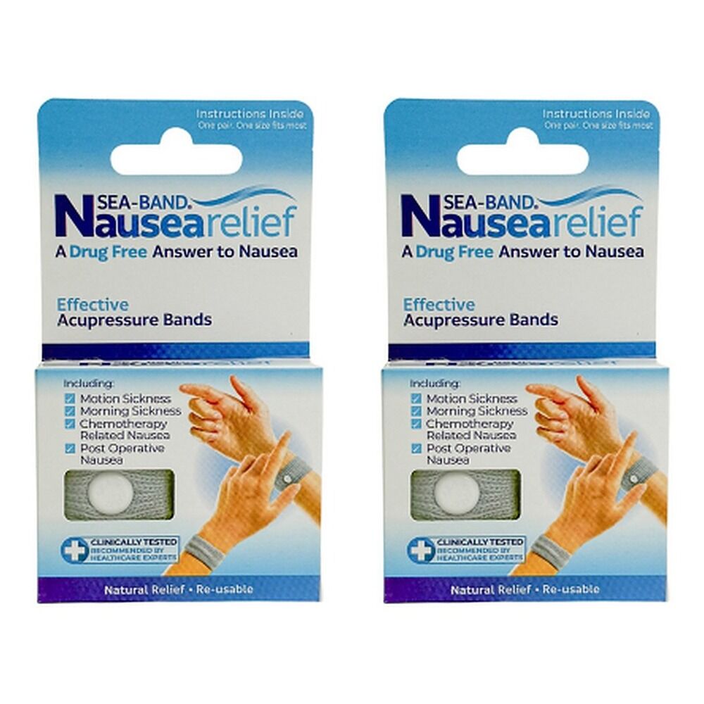 Sea Band Nausea Relief Adult Pack of 2