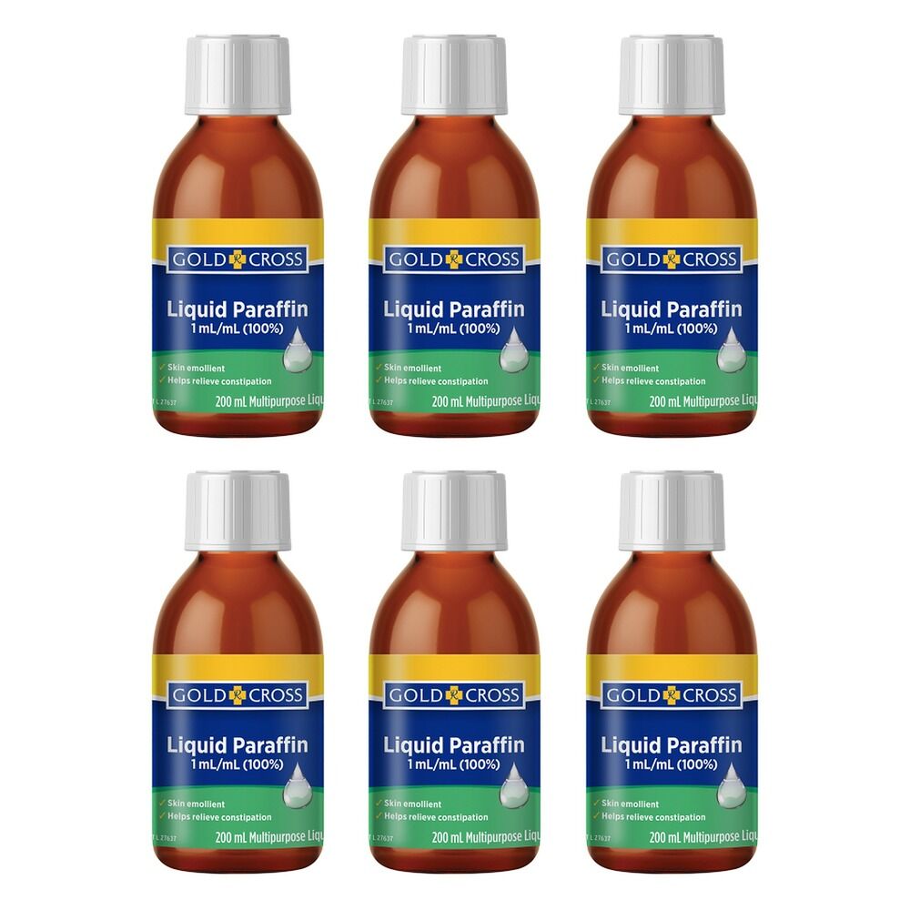 Goldx Paraffin Liquid 200mL Pack of 6