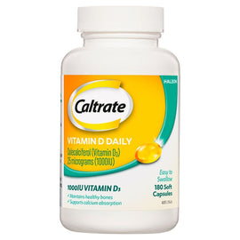 Caltrate Vitamin D Daily 180 Capsules