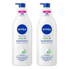 Nivea Aloe & Hydration Body Lotion 400mL Pack of 2