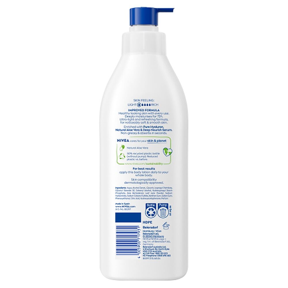 Nivea Aloe & Hydration Body Lotion 400mL