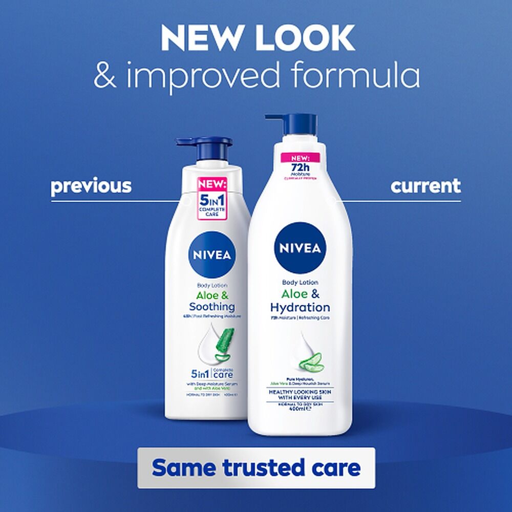 Nivea Aloe & Hydration Body Lotion 400mL