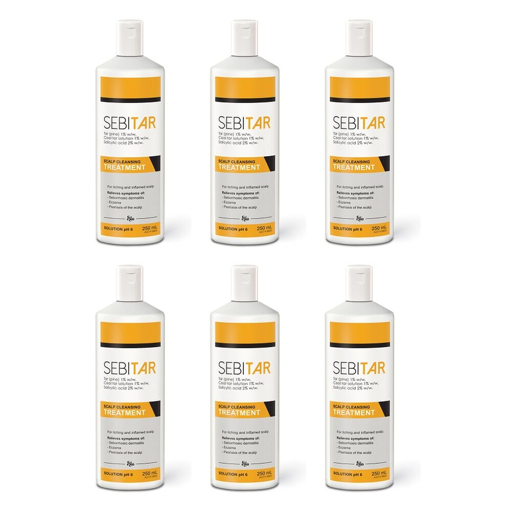 Ego Sebitar Scalp Cleansing Treatment 250mL Pack of 6