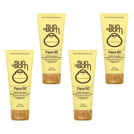 Sun Bum Face Lotion SPF50+ 88mL Pack of 4