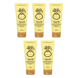 Sun Bum Face Lotion SPF50+ 88mL Pack of 5