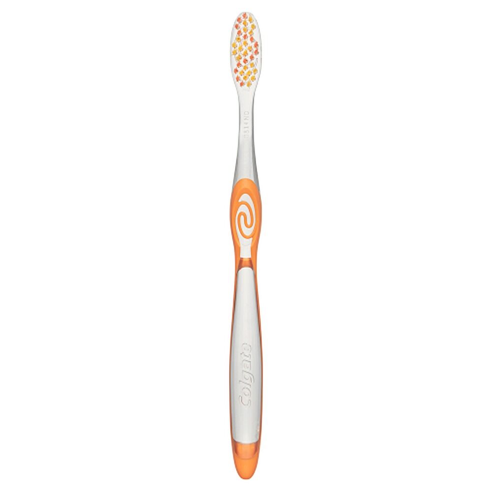 Colgate Twister Manual Toothbrush Medium Spiral Bristles
