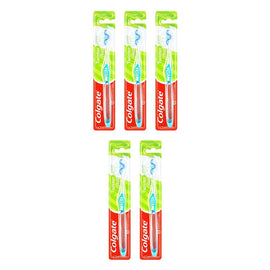 Colgate Twister Manual Toothbrush, Soft Spiral Bristles Pack of 5