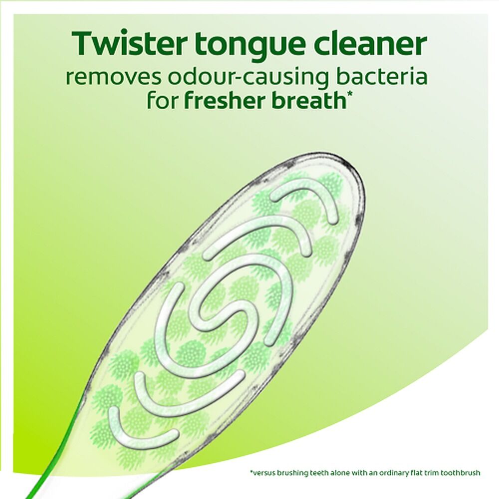 Colgate Twister Manual Toothbrush, Soft Spiral Bristles