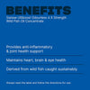 Swisse Ultiboost Odourless 4x Strength Wild Fish Oil Concentrate 60 Capsules