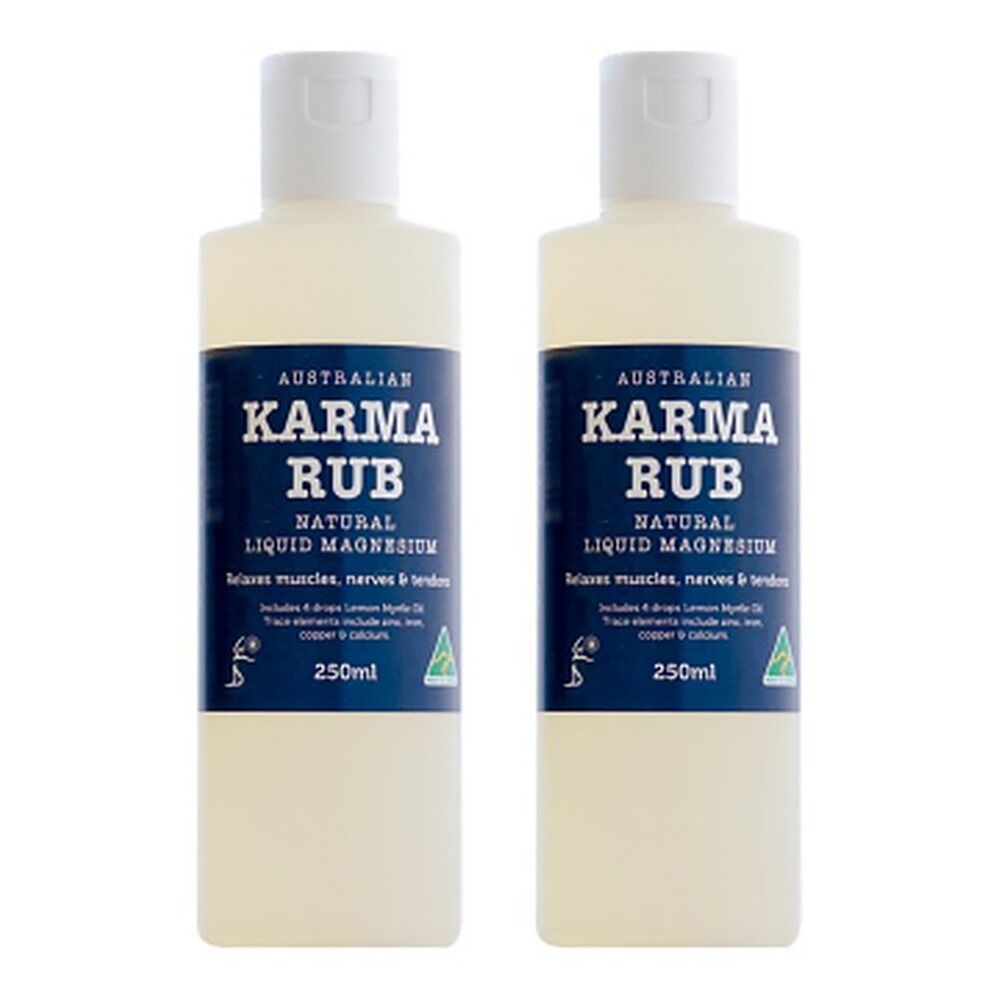 Karma Rub Liquid Magnesium 250mL Pack of 2
