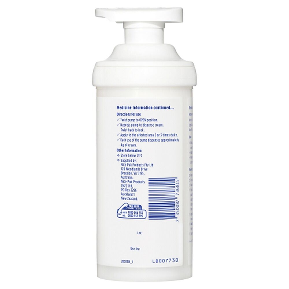 E45 Cream for Dry Skin Pump 500g
