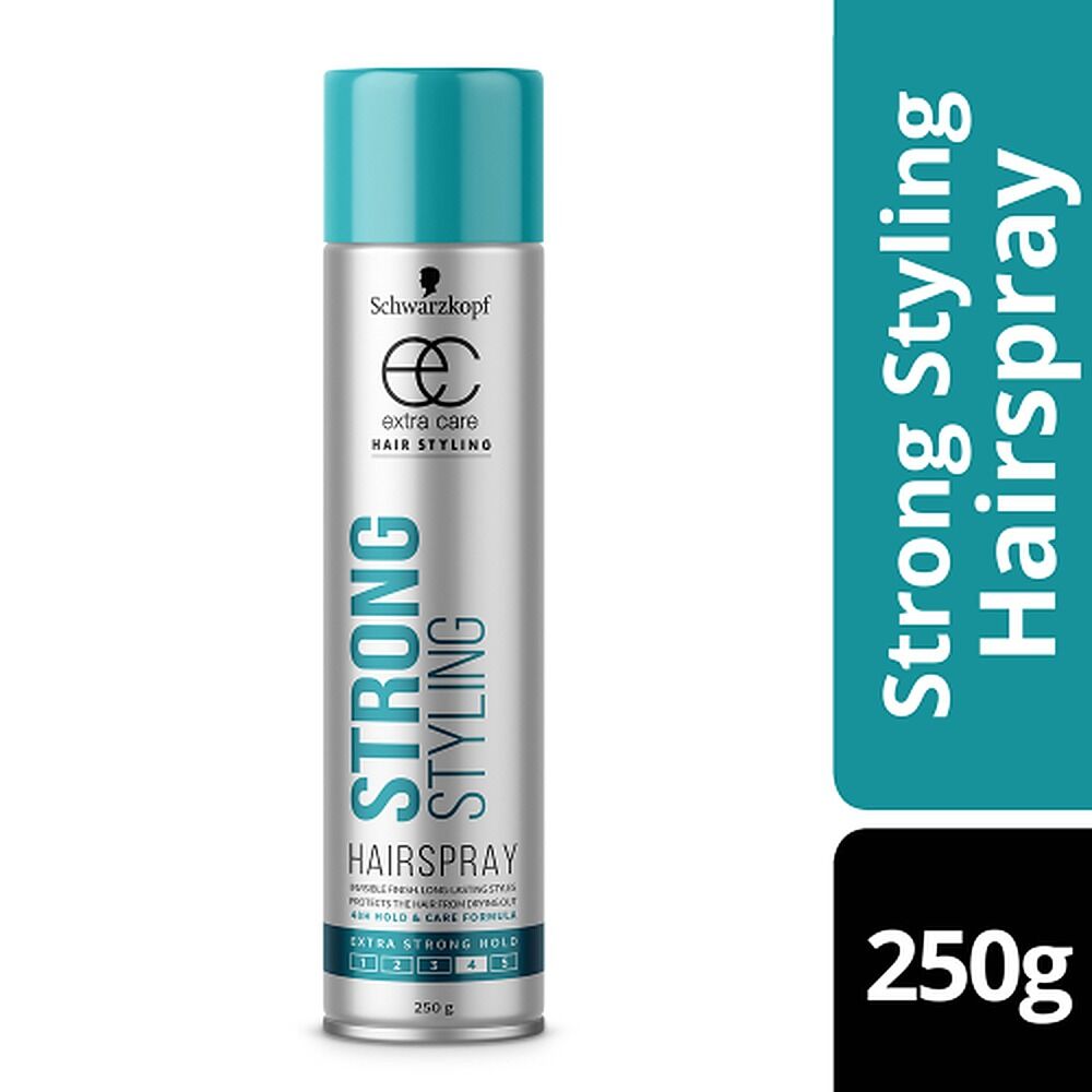Schwarzkopf Extra Care Strong Styling Hairspray Extra Strong Hold 250g