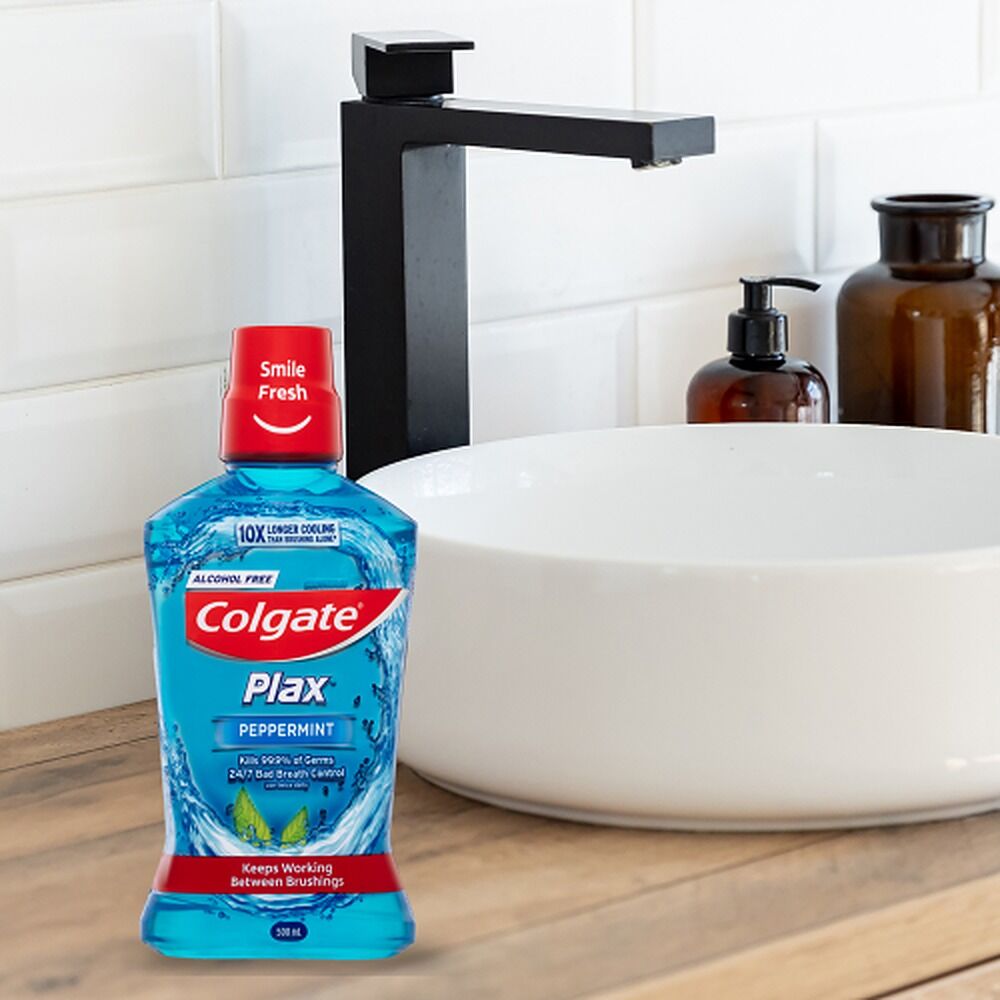 Colgate Plax Mouthwash Peppermint 500mL