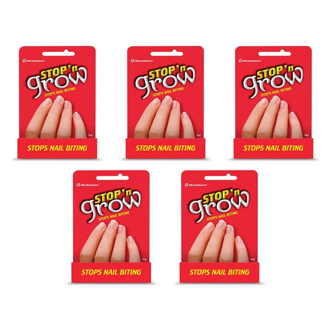 Stop and Grow Biting Deter 7mL Pack of 5