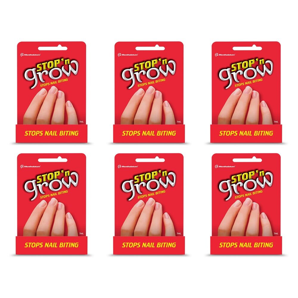 Stop and Grow Biting Deter 7mL Pack of 6