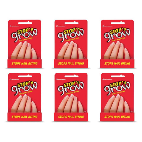 Stop and Grow Biting Deter 7mL Pack of 6