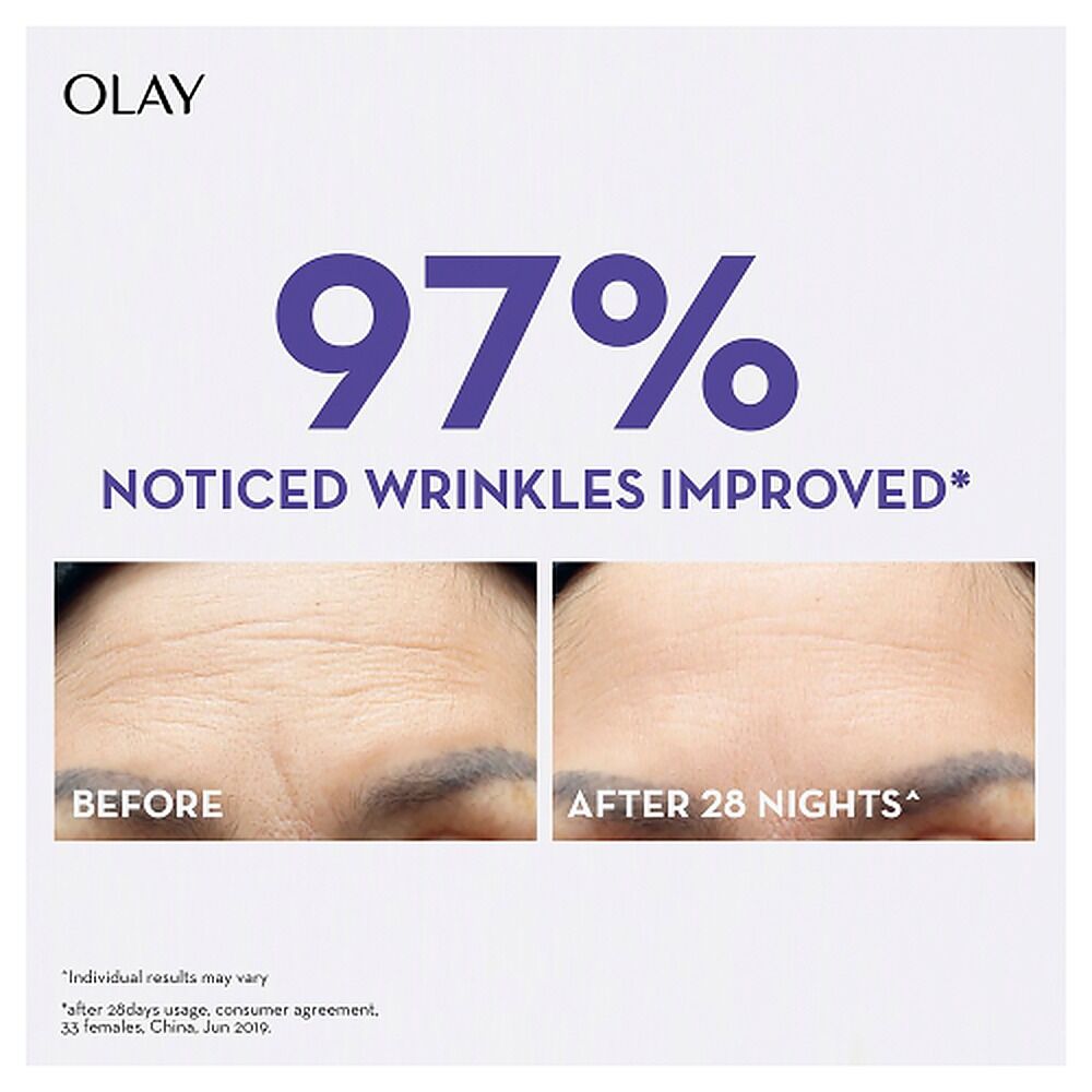 Olay Regenerist Retinol24 Face Cream Moisturiser 50g x 2