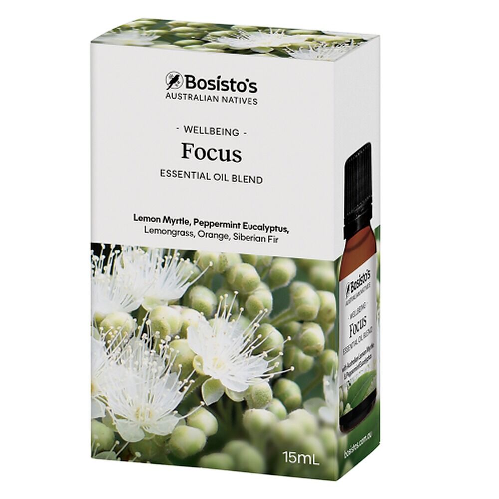 Bosisto's Australian Natives Focus Oil 15mL