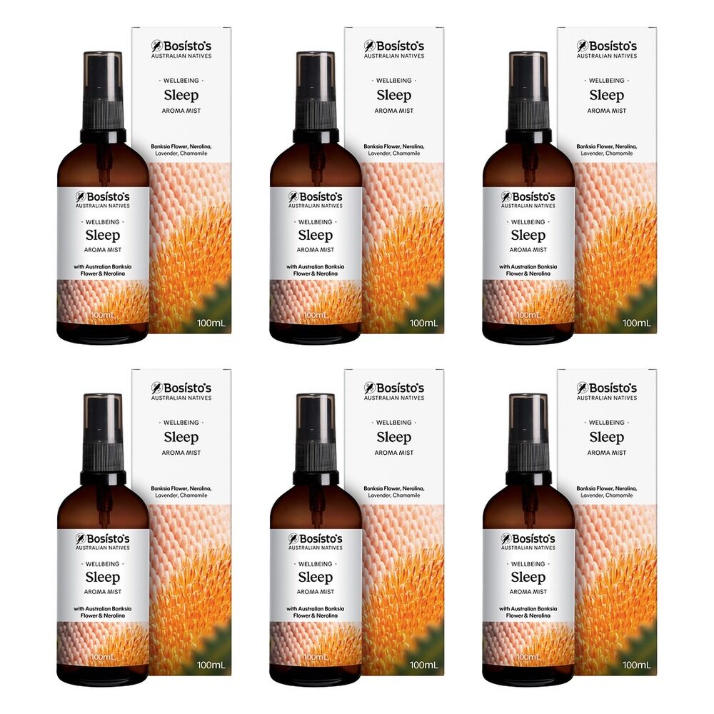 Bosisto's Australian Natives Sleep Aroma Mist 100mL Pack of 6