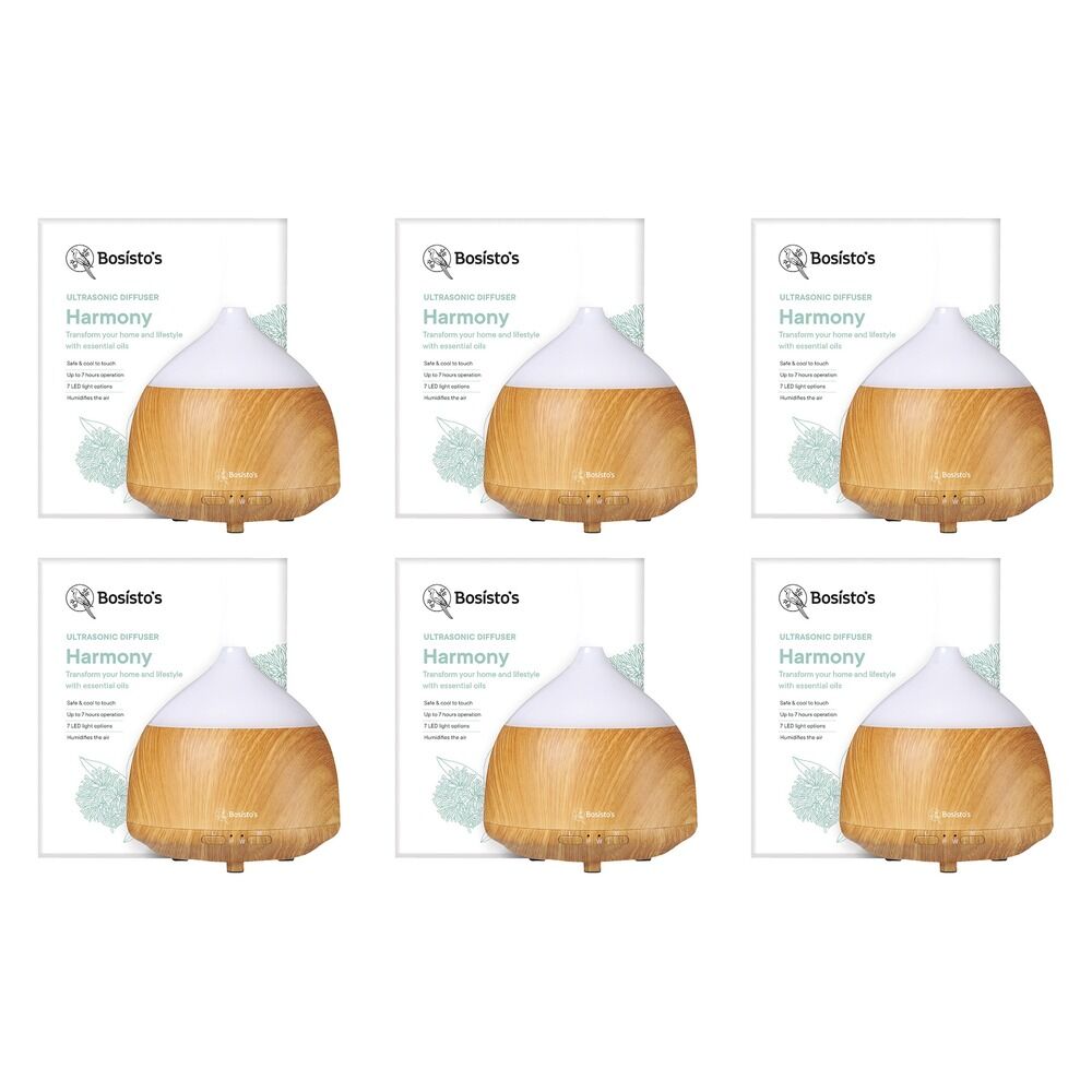 Bosisto's Ultrasonic Harmony Diffuser Pack of 6