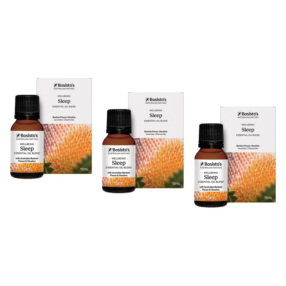 Bosisto's Australian Natives Sleep Oil 15mL Pack of 3